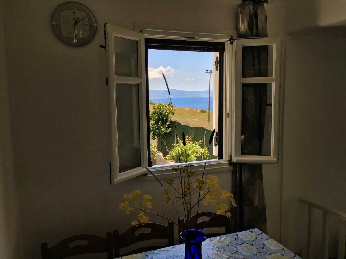 Anthoula'S Sea View Apartment Piso Livadi Luaran gambar