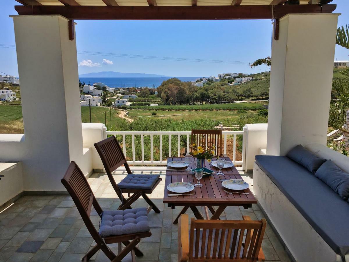Anthoula'S Sea View Apartment Piso Livadi Luaran gambar
